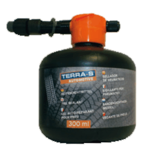 Terra-S Reifendichtgel druckfeste Ersatzflasche 300 ml