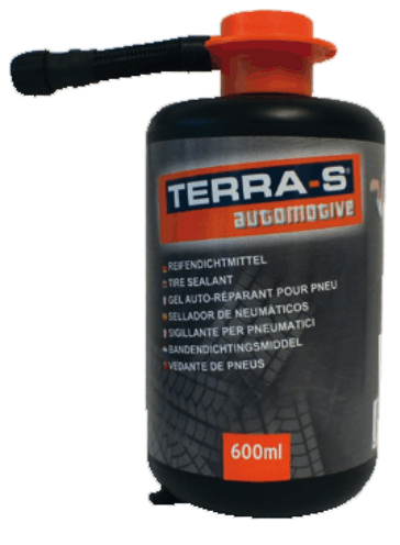 Terra-S Reifendichtgel druckfeste Ersatzflasche 600 ml