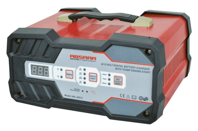 Absaar Batterieladegerät 6 V /12 V / 11 A, digital Absaar Batterieladegerät 6 V /12 V / 11 A, digital