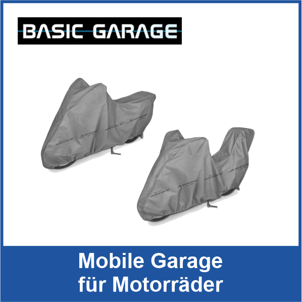 Mobile Garage Vollgarage für Motorräder