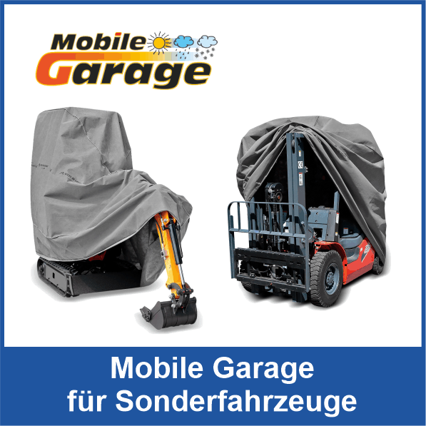 Mobile Garage Vollgarage für Sonderfahrzeuge