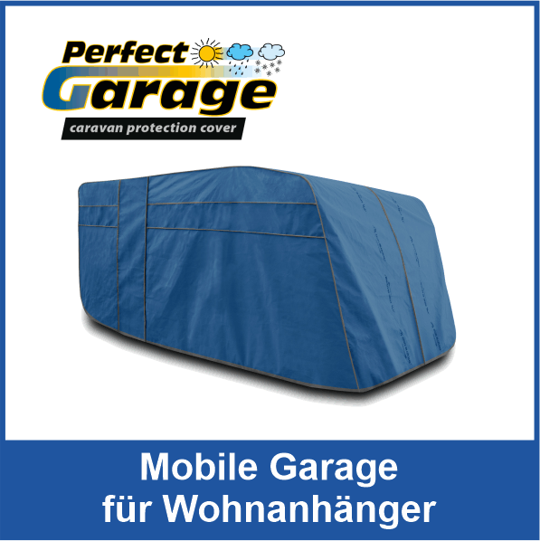 Mobile Garage Vollgarage für Wohnanhänger