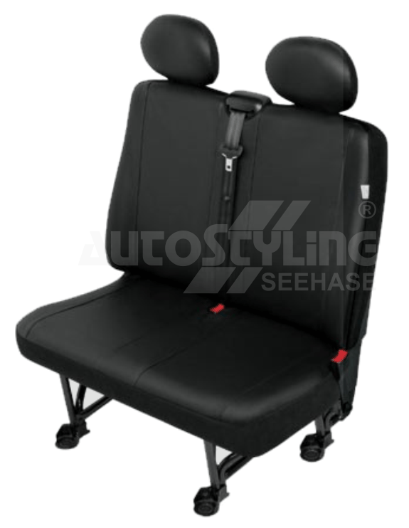 Sitzbezug für Transporter Kunstleder DV2 schwarz