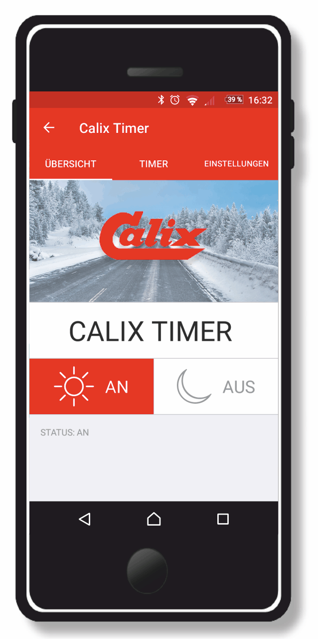 Calix Timer Bluetooth für Smartphone
