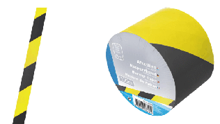 Absperrband gelb schwarz Absperrband gelb schwarz