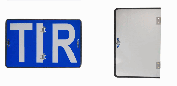 Alu-Warntafel TIR Alu-Warntafel TIR
