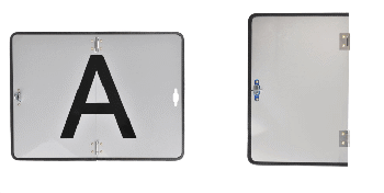 Alu-Warntafel A Alu-Warntafel A